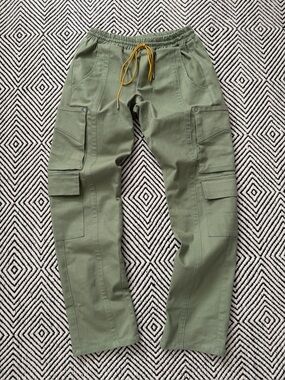 RHUDE Cargo Pants Green / Olive Size Large